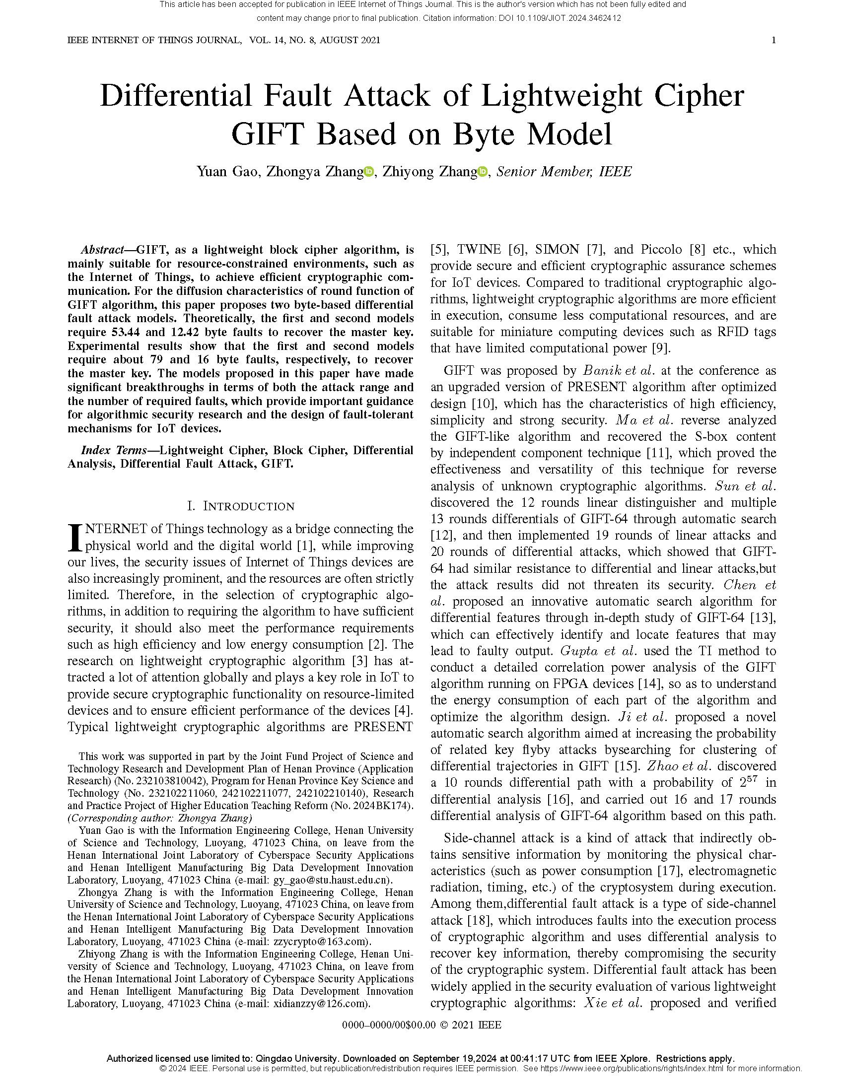 Differential Fault Attack of Lightweight Cipher.jpg